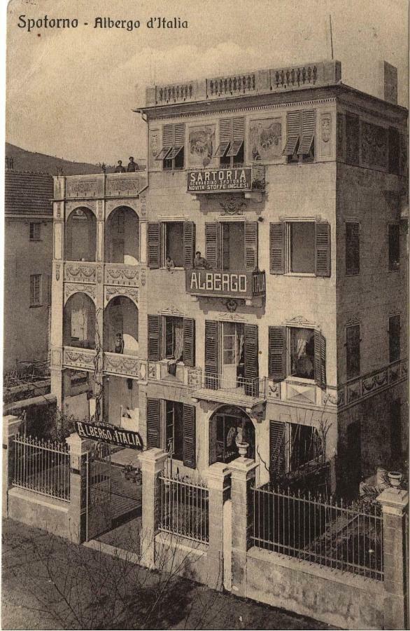 Casa Italia Hotell Spotorno Eksteriør bilde